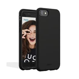 Coque iPhone SE (2022/2020)/8/7/6/6S - Silicone - Noir