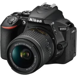 Reflex D5600 - Noir + Nikon AF-P DX Nikkor 18-55mm f/3.5-5.6G VR f/3.5-5.6