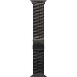 Apple Watch Series 9 (2023) GPS + Cellular 41 mm - Acier inoxydable Graphite - Bracelet milanais Noir