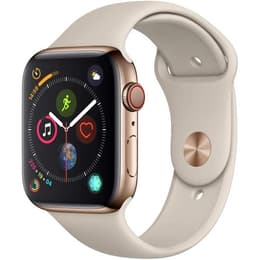 Apple Watch (Series SE) 2020 GPS 40 mm - Aluminium Or - Bracelet sport Blanc