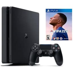 PlayStation 4 Slim 1000Go - Noir + FIFA 22