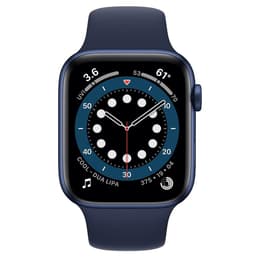 Apple Watch (Series 6) 2020 GPS + Cellular 40 mm - Aluminium Bleu - Boucle sport Bleu