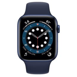 Apple Watch Series 6 (2020) GPS + Cellular 40 mm - Aluminium Bleu - Bracelet sport Bleu
