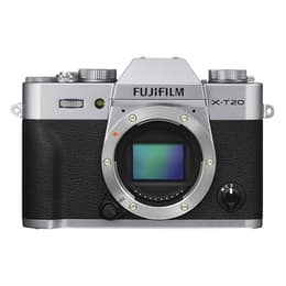 Reflex Fujifilm X-T20 - Noir / Argent - Boîtier nu