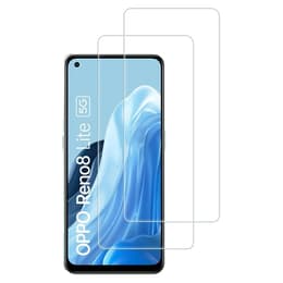 Écran de protection Oppo Reno 8 Lite 5G Verre trempé - Verre trempé - Transparent