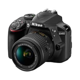 Reflex D3400 - Noir + Nikon AF-P DX Nikkor 18-55mm f/3.5-5.6G VR f/3.5-5.6G