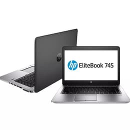 HP EliteBook 745 G3 14" A12 2.1 GHz - SSD 512 Go - 16 Go QWERTZ - Allemand