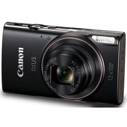 Compact IXUS 180 - Noir + Canon Zoom Lens 12x IS 24-240mm f/3.0-6.9 f/3.0-6.9