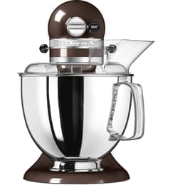 Robot ménager multifonctions Kitchenaid 5KSM175PSEES 4,8000L - Noir/Argent