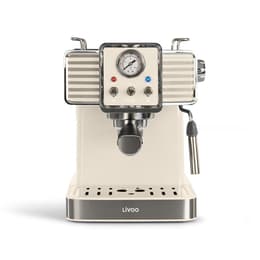 Machine Expresso Sans capsules Livoo DOD174C L - Blanc