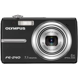 Compact FE-240 - Noir + Olympus Olympus Lens AF Zoom 38-190 mm f/3.3-5.0 f/3.3-5.0
