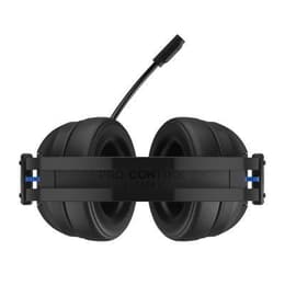 Casque réducteur de bruit gaming filaire avec micro Under Control Pro Control E-Sport - Noir/Bleu