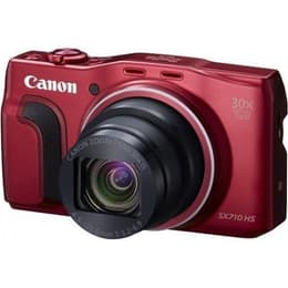 Compact PowerShot SX710 HS - Rouge + Canon Canon Zoom Lens 25-750 mm f/3.2-6.9 f/3.2-6.9