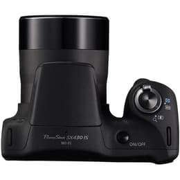 Compact PowerShot SX430 IS - Noir + Canon Zoom Lens 45x IS 24-1080mm f/3.5-6.8 f/3.5-6.8
