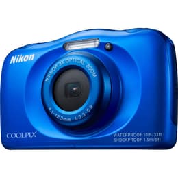Compact - Nikon Coolpix S33 Bleu + Objectif Nikon Optical Zoom Nikkor 30-90mm f/3.3-5.9