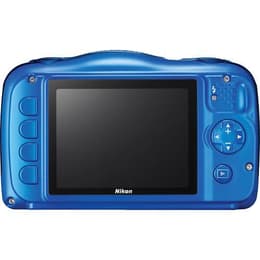 Compact Coolpix S33 - Bleu + Nikon Optical Zoom Nikkor 30-90mm f/3.3-5.9 f/3.3-5.9