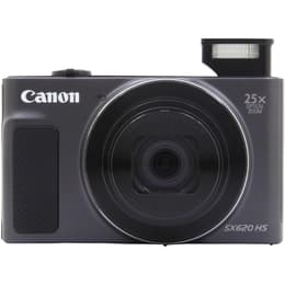 Compact PowerShot SX620 HS - Noir + Canon 25X Optical Zoom Lens 25-625mm f/3.2-6.6 f/3.2-6.6