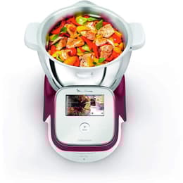 Robot cuiseur Moulinex I-Companion Touch XL HF938E00 4,0000L -Blanc/Rouge