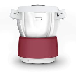 Robot cuiseur Moulinex I-Companion Touch XL HF938E00 4,0000L -Blanc/Rouge