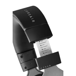 Casque réducteur de bruit gaming sans fil avec micro Corsair HS75 XB Wireless - Noir