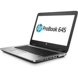 HP ProBook 645 G3 14" A10 2.4 GHz - SSD 512 Go - 16 Go AZERTY - Français