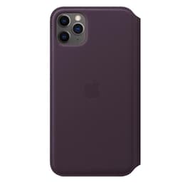 Coque Apple iPhone 11 Pro Max - Cuir Violet