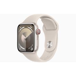 Apple Watch () 2023 GPS + Cellular 41 mm - Aluminium - Lumière stellaire
