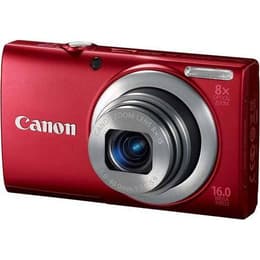 Compact PowerShot A4000 IS - Rouge + Canon 8X Optical Zoom Lens 28–224mm f/3-5.9 f/3-5.9