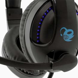 Casque réducteur de bruit gaming filaire avec micro Deepgaming Diadema - Noir