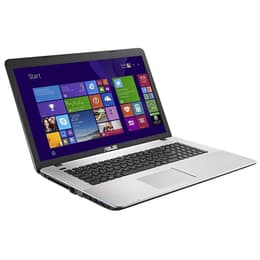 Asus R752LX-TY086H 17" Core i7 2.4 GHz - SSD 256 Go - 8 Go AZERTY - Français