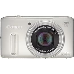 Compact - Canon PowerShot SX240HS Argent + Objectif Canon Zoom lens 20x 4.5-90mm f/3.5-6.8 IS