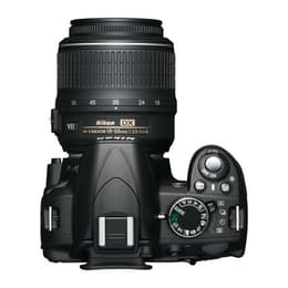 Reflex D3100 - Noir + Nikon AF-S DX Nikkor 18-55mm f/3.5-5.6G VR + AF-S Nikkior 55-200mm f/4-5.6G ED f/3.5-5.6 + f/4-5.6