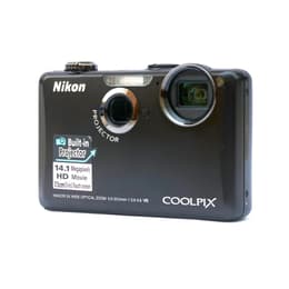 Compact S1100pj - Noir + Nikon Nikkor 5x Optical Zoom f/3.9-5.8