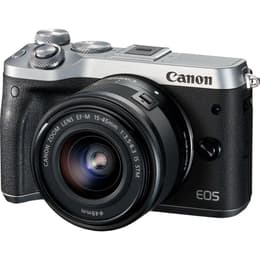 Canon EOS M6 - Noir/Gris + Objectif Canon EF-M 18-150mm f/3.5-6.3 IS STM