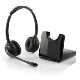 Casque réducteur de bruit sans fil avec micro Plantronics CS520A - Noir