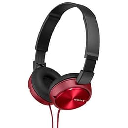 Casque filaire avec micro Sony MDR-ZX310 - Rouge