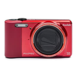 Compact PixPro FZ151 - Rouge + Kodak Kodak Pixpro Aspheric HD Zoom Lens 24-360 mm f/3.3-5.9 f/3.3-5.9