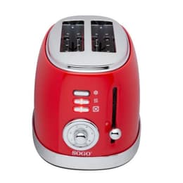 Grille pain Sogo TOS-SS-5460 2 fentes - Rouge