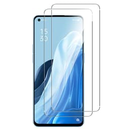 Écran de protection Oppo Reno 7 5G Verre trempé - Verre trempé - Transparent