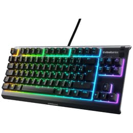 Clavier Steelseries QWERTY Anglais (UK) rétroéclairé Apex 3 TKL