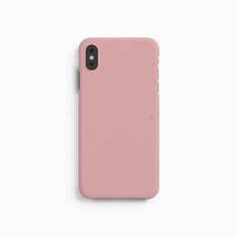 Coque iPhone XS Max - Matière naturelle - Rose