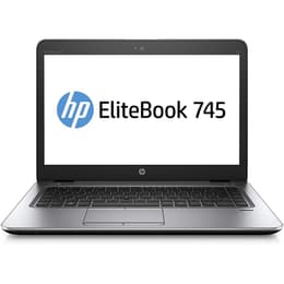 Hp EliteBook 745 G4 14" A10 2.4 GHz - SSD 256 Go - 8 Go AZERTY - Français