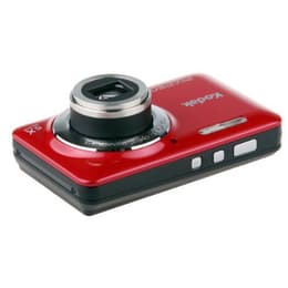 Compact PixPro FZS50 - Rouge + Kompakt PixPro Aspheric Zoom Lens 5x Wide 28-140mm f/3.9-6.3 f/3.9-6.3