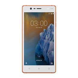 Nokia 3 16 Go - Blanc/Orange - Débloqué