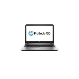HP ProBook 450 G2 15" Core i3 1.9 GHz - SSD 128 Go - 8 Go QWERTY - Anglais