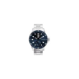 Withings ScanWatch Bluetooth 42 mm - Argent/Bleu