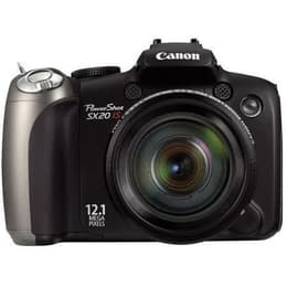 Bridge PowerShot SX20 IS - Noir + Canon Canon Zoom Lens 20x IS 28–560mm f/2.8–5.7 f/2.8–5.7