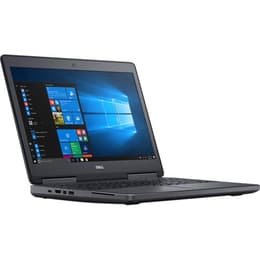 Dell Precision 7520 15" Core i7 2.9 GHz - SSD 256 Go - 16 Go QWERTY - Anglais