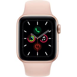 Apple Watch (Series 5) 2019 GPS + Cellular 40 mm - Aluminium Or - Sport Rose des sables