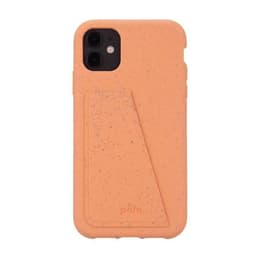 Coque iPhone 11 - Matière naturelle - Cantaloup